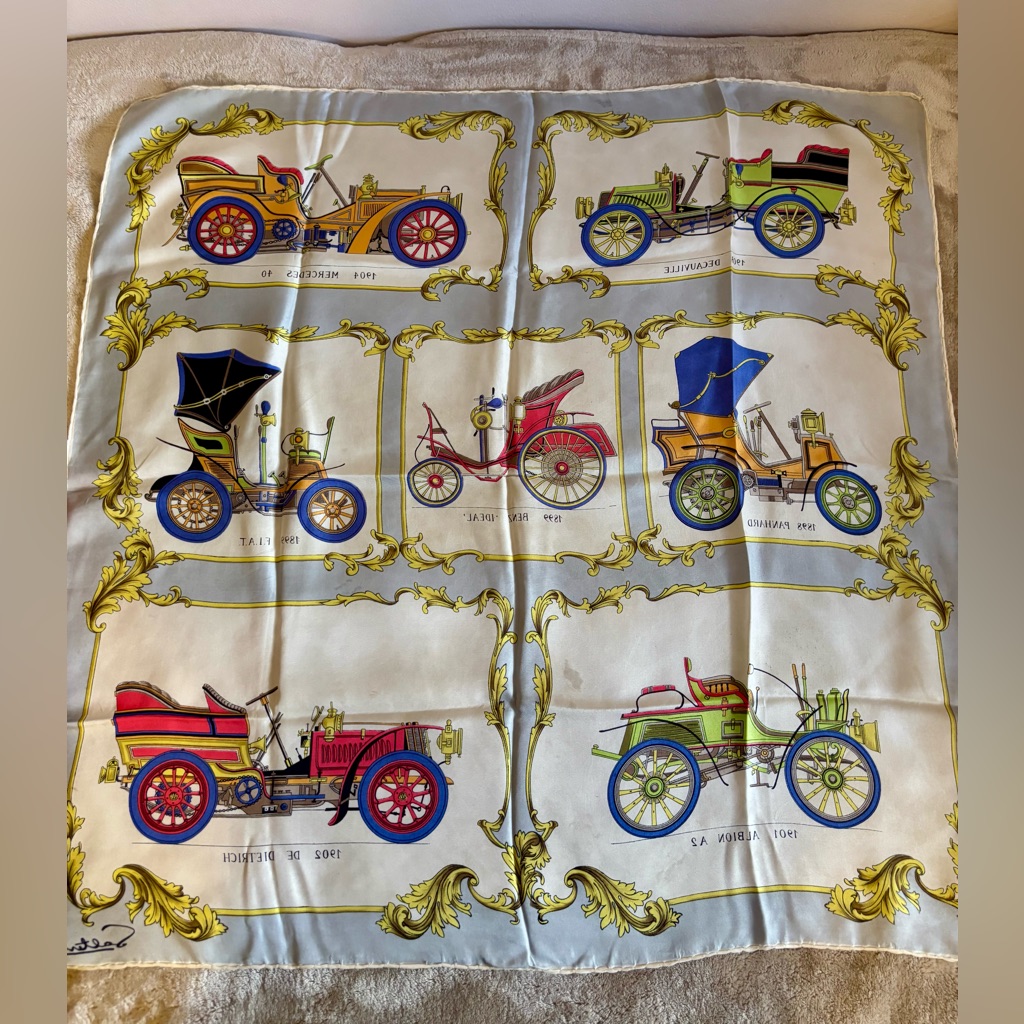 Vintage Silk Scarf